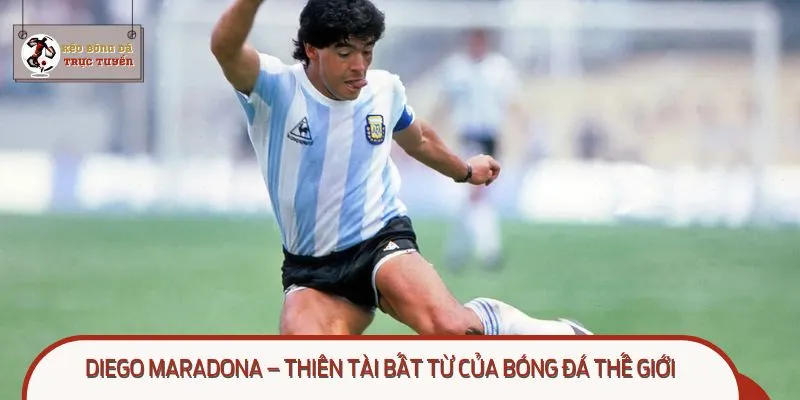 Diego Maradona nằm top 1 trong danh sách cầu thủ hay nhất mọi thời đại