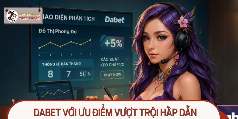 Điểm mạnh về giao diện tại sảnh Dabet