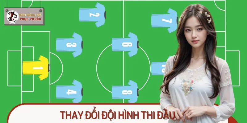 Đội hình ra sân thay đổi thường sẽ khiến tỷ lệ kèo biến động
