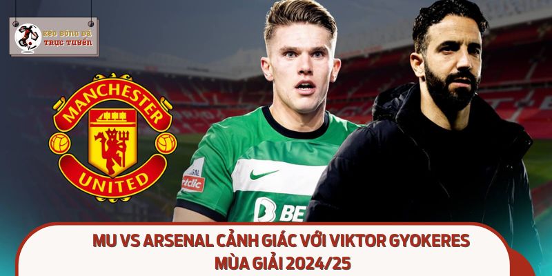 Mu Vs Arsenal Cảnh Giác Với Viktor Gyokeres Mùa Giải 2024/25