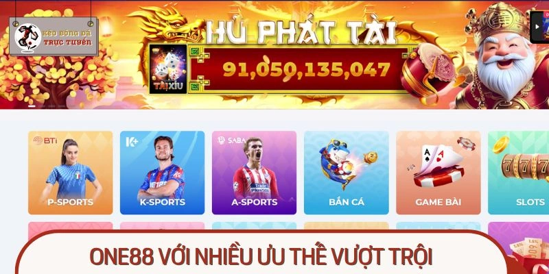 Ưu thế nổi bật tại One88 mà người chơi không nên bỏ qua