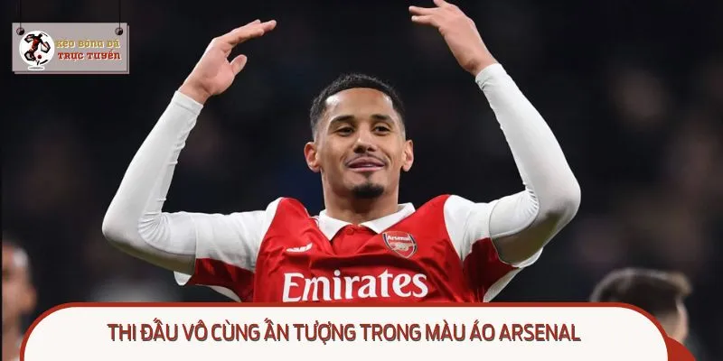 Saliba chính thức ghi danh vào đội hình Arsenal từ năm 2019