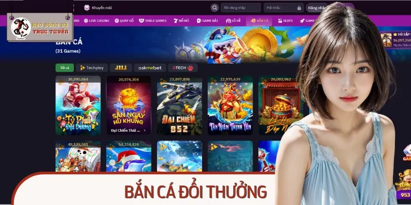 Bắn cá hiện đang là sảnh game có số lượng truy cập nhiều nhất